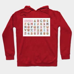 Children's Alphabet and Numbers Hoodie